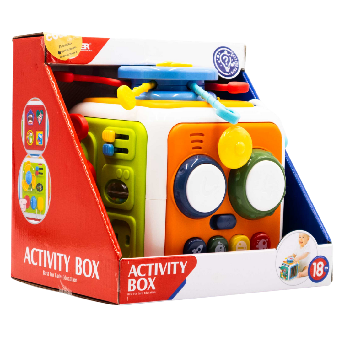 Cubo de Actividades para Bebés