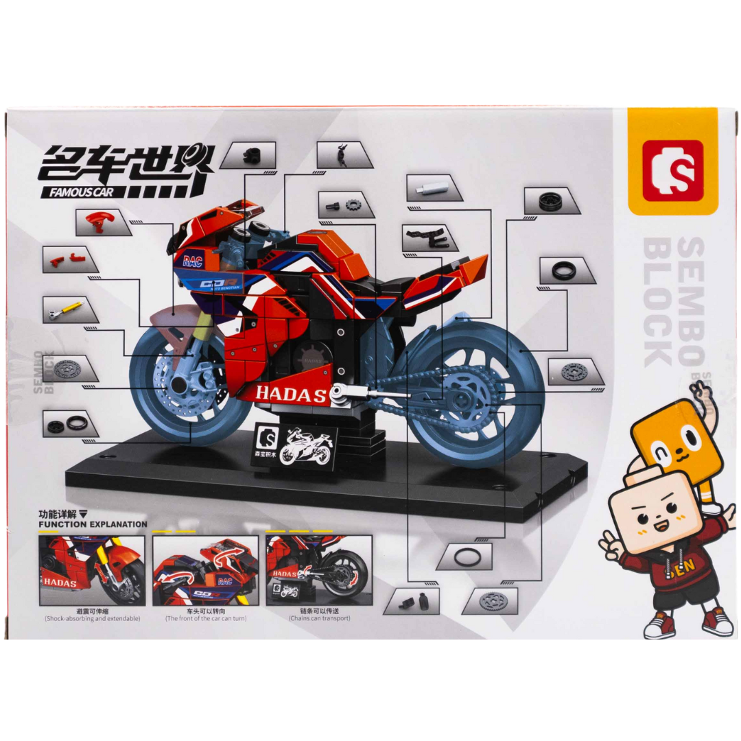 Lego Moto de Bloques Deportiva - Imagen 2