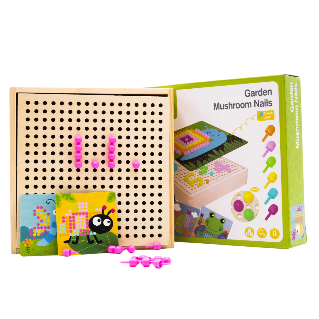 Mosaico Creativo con Clavos