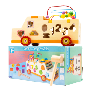 Vehículo Multi‑Actividades de Madera